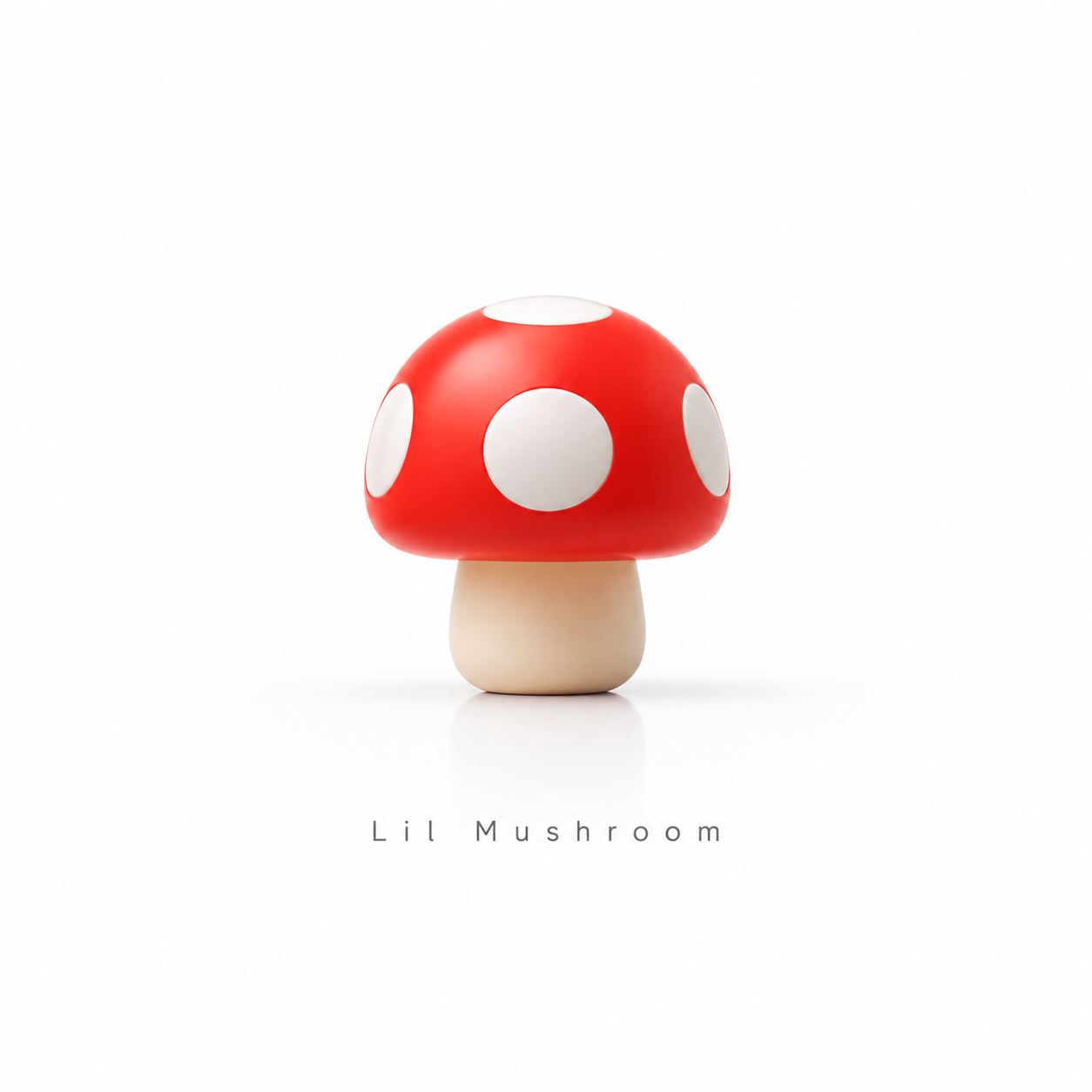 Lil Mushroom 红色蘑菇头像